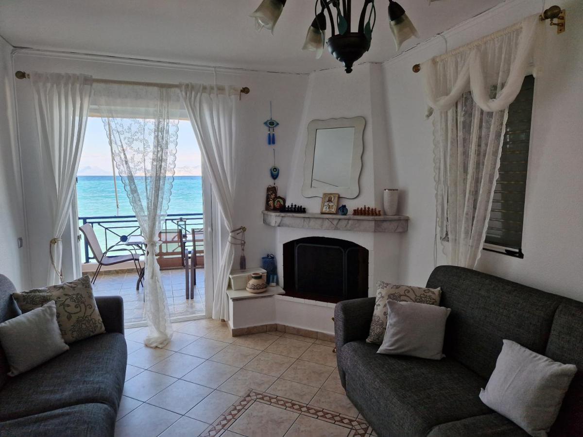 شقة Korinthian Sea View Nerántza المظهر الخارجي الصورة